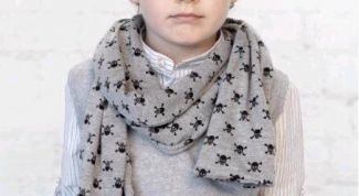 Картинка по теме - как связать детские шарфики
