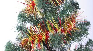 Картинка по теме - как закрепить ёлку в ведре