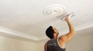 Картинка по теме - как заштукатурить потолок