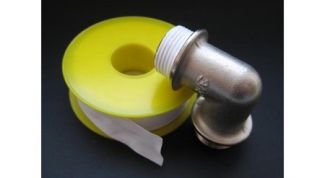 Картинка по теме - как наматывать фум ленту