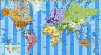 Картинка по теме - как определить часовые пояса