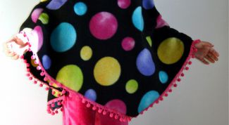 Картинка по теме - как вязать детское пончо