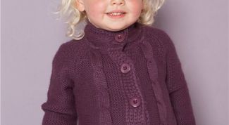 Картинка по теме - как связать свитер для девочки