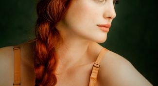 Картинка по теме - как перекрасить волосы в рыжий цвет