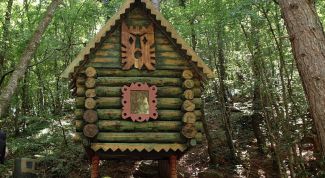 Картинка по теме - как нарисовать избушку на курьих ножках