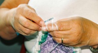 Картинка по теме - как связать треугольник крючком