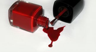 Картинка по теме - как убрать лак с одежды