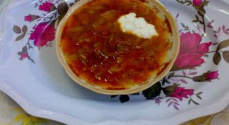 Картинка по теме - как приготовить борщ без свеклы