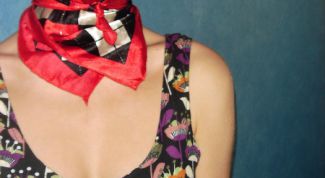 Картинка по теме - как завязать шейный платок