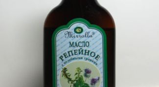 Картинка по теме - как втирать репейное масло