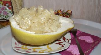 Картинка по теме - как резать помело