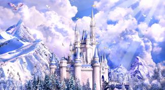 Картинка по теме - как нарисовать замок снежной королевы