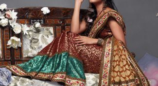 Картинка по теме - как носить сари