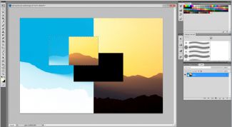 Картинка по теме - как перенести выделенное в фотошопе