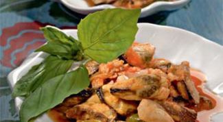 Картинка по теме - как приготовить мидии в томатном соусе