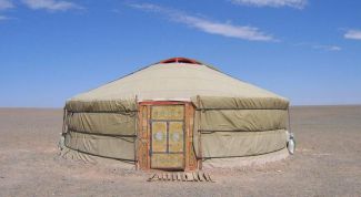 Картинка по теме - как нарисовать юрту