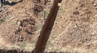 Картинка по теме - как копать траншею