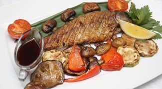 Картинка по теме - как запечь форель на гриле