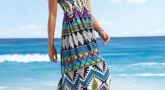 Картинка по теме - как сшить пляжное платье быстро