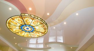 Картинка по теме - как сделать уровневый потолок из гипсокартона