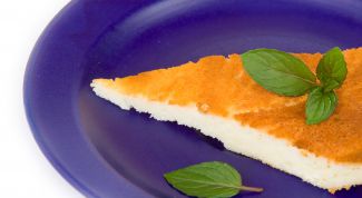 Картинка по теме - как приготовить творожно-ванильную запеканку с изюмом