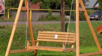 Картинка по теме - как построить качели