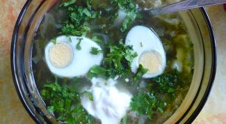 Картинка по теме - как приготовить щавелевый суп