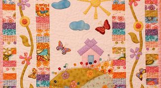 Картинка по теме - как сшить панно