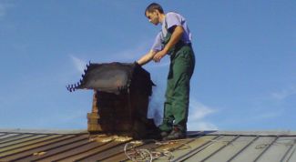 Картинка по теме - как изолировать печную трубу