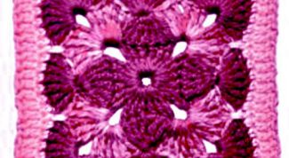 Картинка по теме - как вязать квадратики крючком