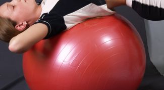 Картинка по теме - как накачать гимнастический мяч