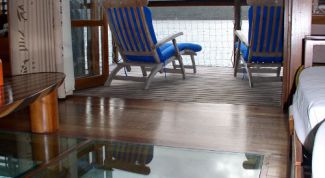 Картинка по теме - как сделать стеклянный пол