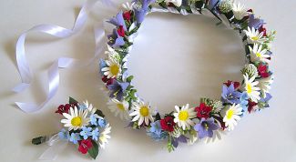 Картинка по теме - как сделать венок на голову