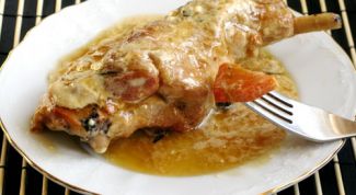 Картинка по теме - как потушить кролика в сметане