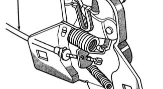 Картинка по теме - как заменить трос капота