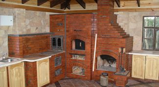 Картинка по теме - как украсить печь