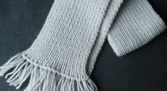 Картинка по теме - как обработать край шарфа