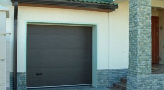 Картинка по теме - как установить секционные ворота