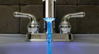 Картинка по теме - как сделать подсветку для крана