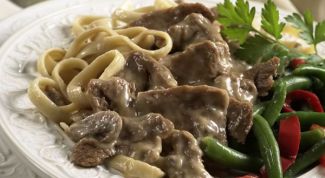 Картинка по теме - как приготовить бефстроганов, или говядину по-строгановски