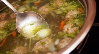Картинка по теме - как сварить суп с фрикадельками