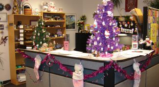 Картинка по теме - как украсить офис в новый год