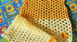 Картинка по теме - как вязать детские платья