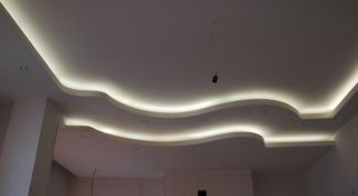 Картинка по теме - как установить подсветку потолка
