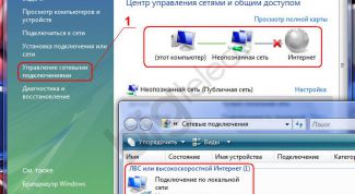 Картинка по теме - как соединить два компьютера в сеть с ос vista и xp