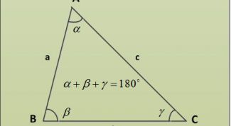Картинка по теме - как найти третий угол в треугольнике
