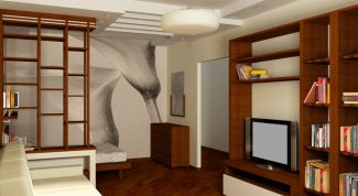 Картинка по теме - как сделать спальню в однокомнатной квартире