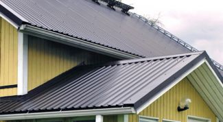 Картинка по теме - как сделать крышу из профнастила