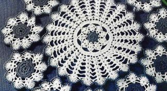 Картинка по теме - как связать салфетку спицами