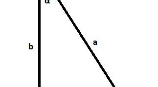 Картинка по теме - как найти длину стороны прямоугольного треугольника